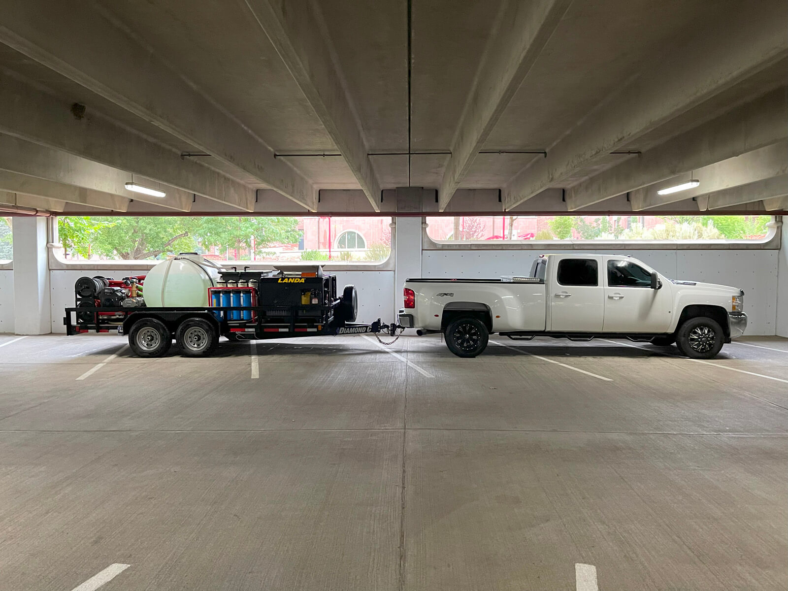 Parking Garage Cleaning Equipment