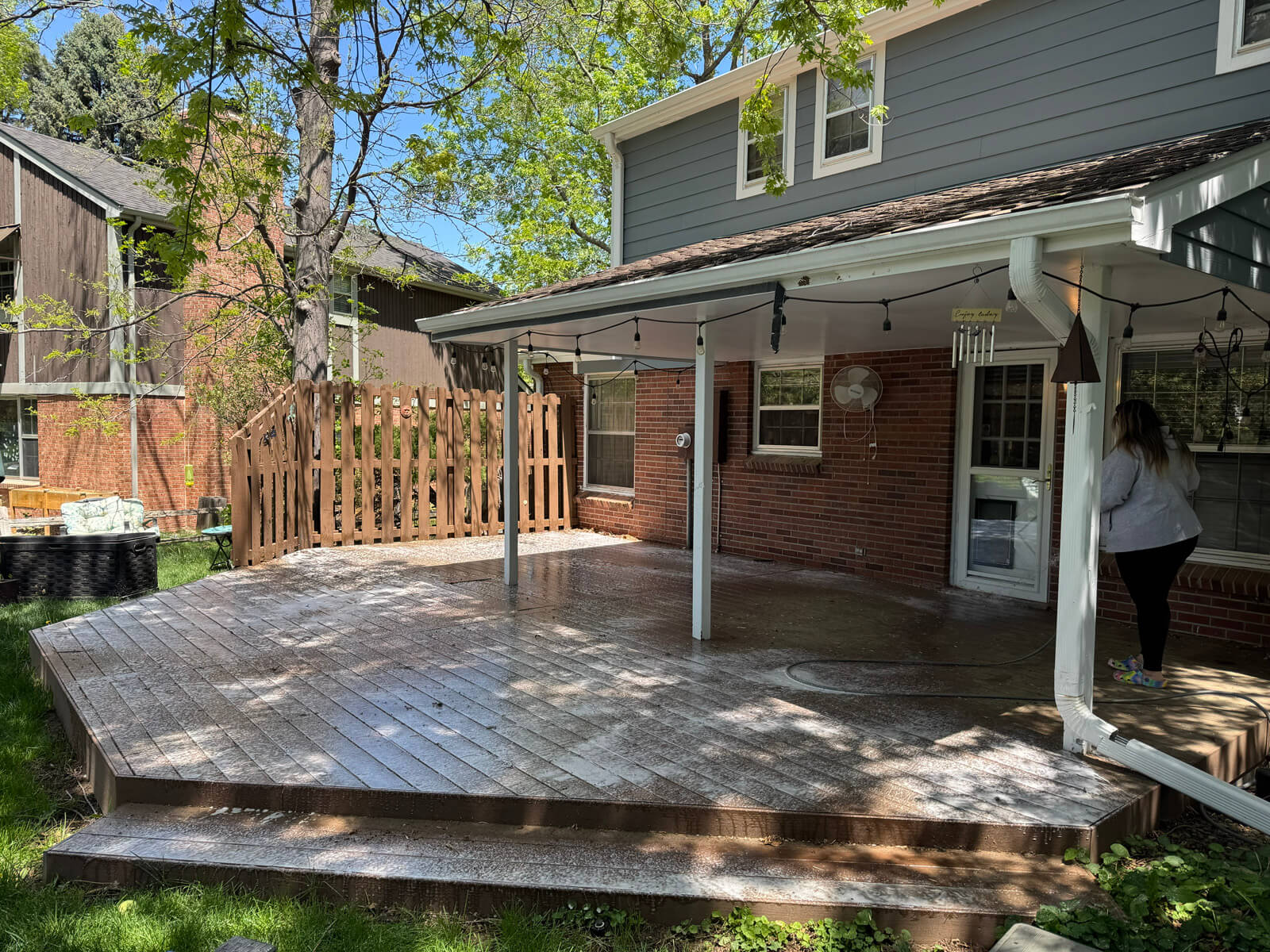 Patio Cleaning