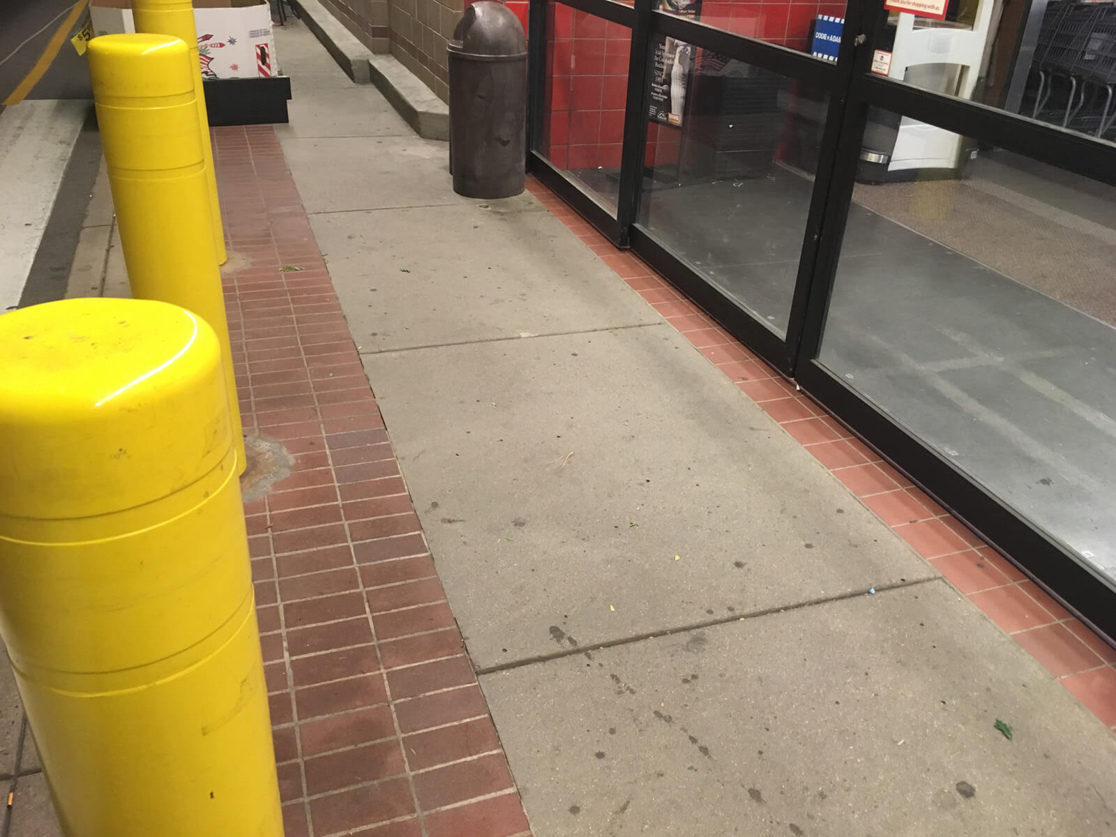 Sidewalk Cleaning